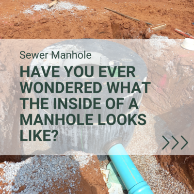 Have you ever wondered what the inside of a manhole looks like?